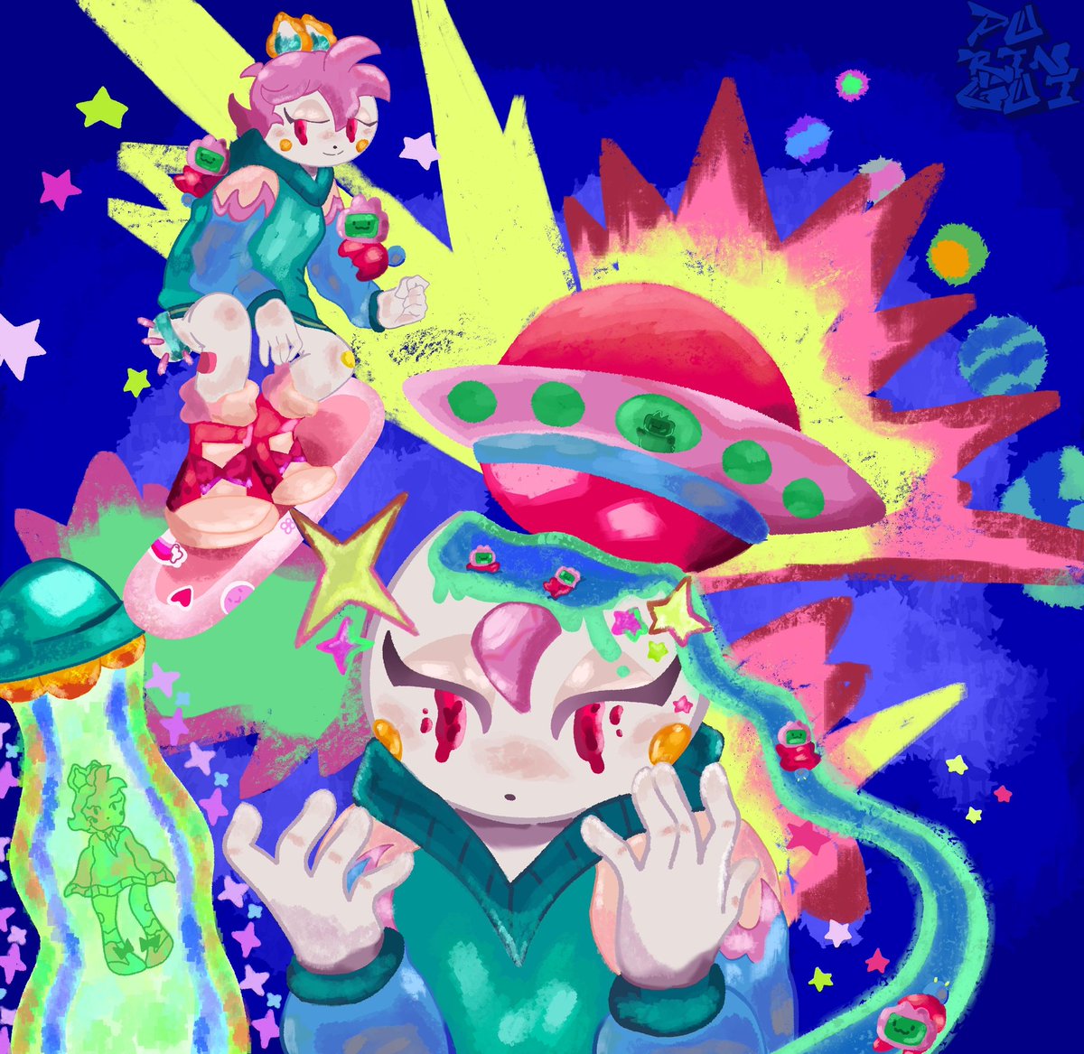Puringui1's tweet photo. @Dees_Nook My names JoJo and I like drawing fanart and oc art https://t.co/r1XU8QGXL6