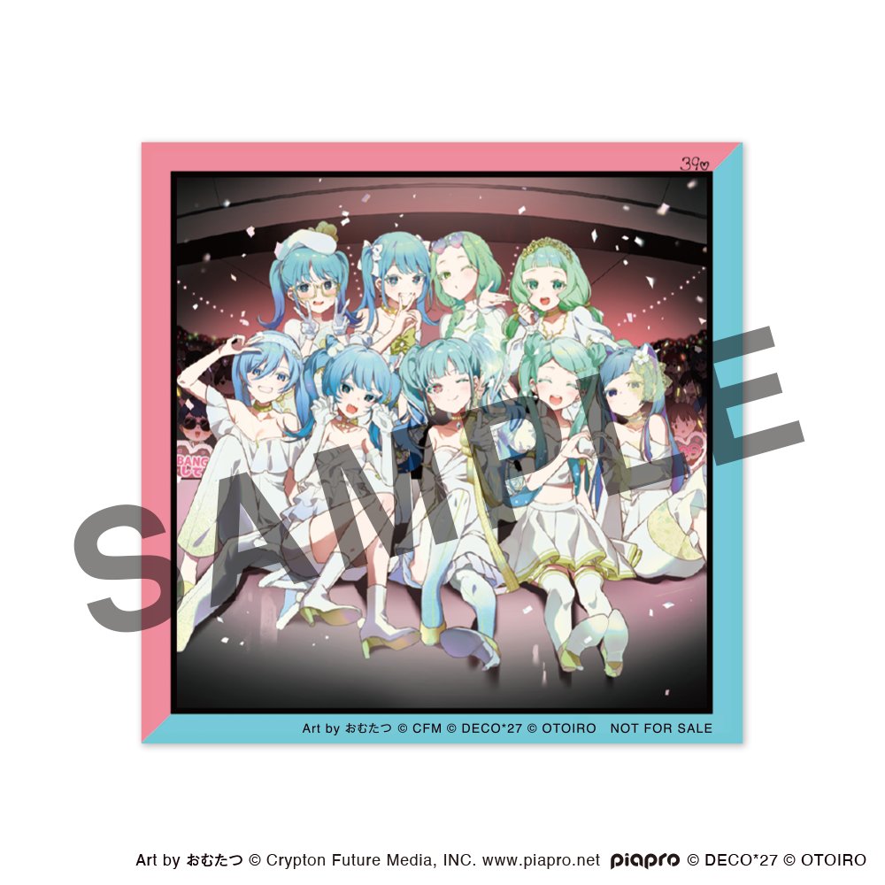 OTOIRO_Inc's tweet photo. 【OTOIRO Works】
＜初音ミク「マジカルミライ 2023」TOKYO会場 企画展＞
OTOIRO出展ブースでの購入者特典、おむたつさんによるマネキンたちの「描き下ろしステッカー」デザインを公開いたしました。

出展情報や、入手方法については下記をご覧ください。
https://t.co/LcxAMrrwSK https://t.co/IePhM5vrUK
