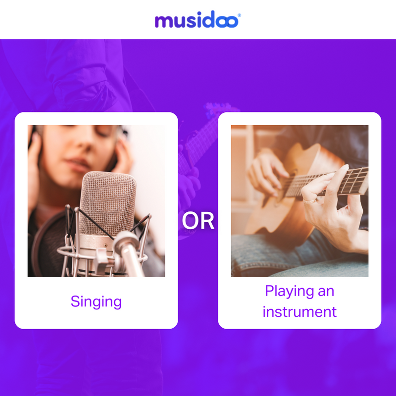 c_musidoo's tweet image. It's time to make a choice! 

Are you more inclined towards singing or playing an instrument? 🤔

Let us know in the comments below which musical path resonates with you the most. 

#Musidoo #LiveOnline #LiveOnlineLessons #LiveOnlineMusicLessons #MusicCoach #ThisOrThat #PickOne