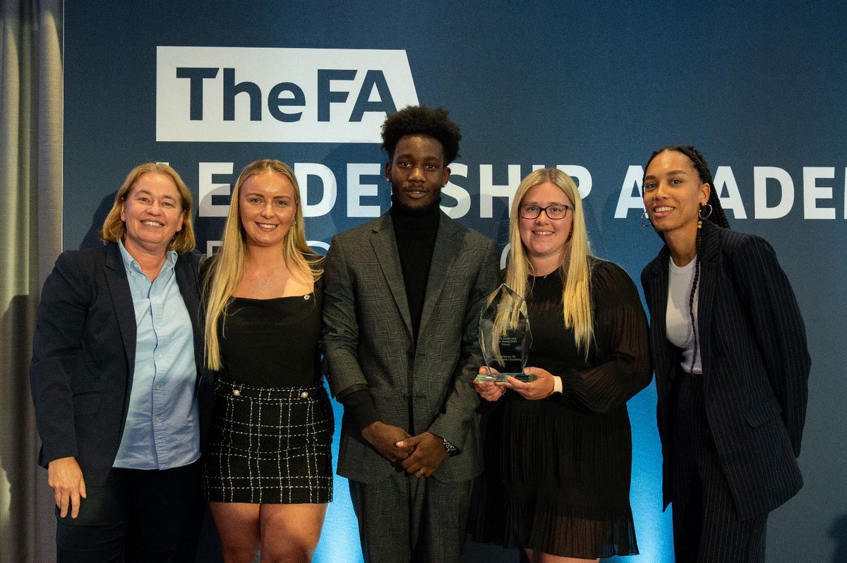 The FA National Youth Council (@thefa_nyc) on Twitter photo Congratulations to <a href="/Manchester_FA/">Manchester Football Association</a> Young Leaders Academy on winning the FA Youth Leadership Team Award 2023 🏆👏
#FALA23 #FALAfeeling Congratulations to <a href="/Manchester_FA/">Manchester Football Association</a> Young Leaders Academy on winning the FA Youth Leadership Team Award 2023 🏆👏
#FALA23 #FALAfeeling
