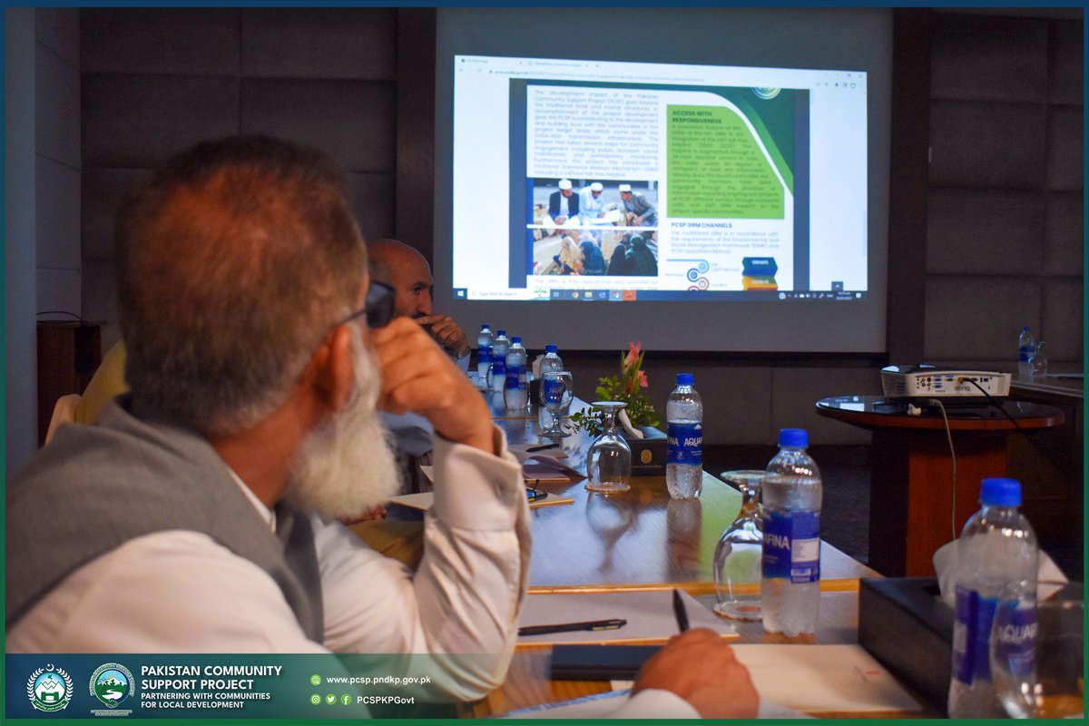 PCSPKpGovt's tweet photo. The second day of the @PCSPKpGovt Implementation Support Mission focused on the status updates pertaining to the project's communications and outreach as well as monitoring and evaluation initiatives.
#PCSPImpact https://t.co/hjNFK8qiCT