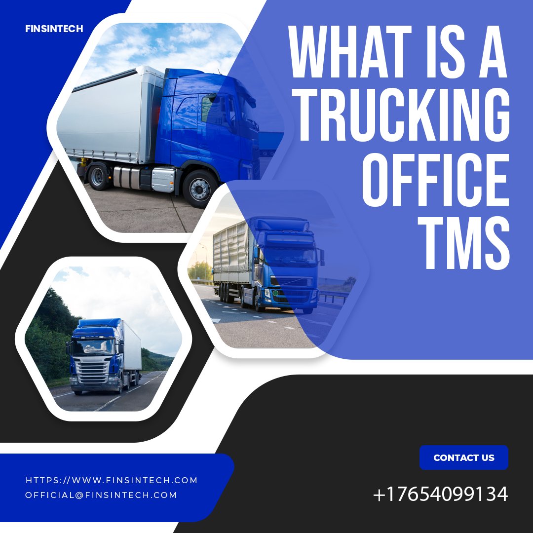 What is a Trucking Office TMS
finsintech.com
#CustomSolutions #TMS #TransportManagementSystem #AISolutions #WebSolutions #ITCompany #BusinessSolutions #BrandBuilding #ExpertTeam