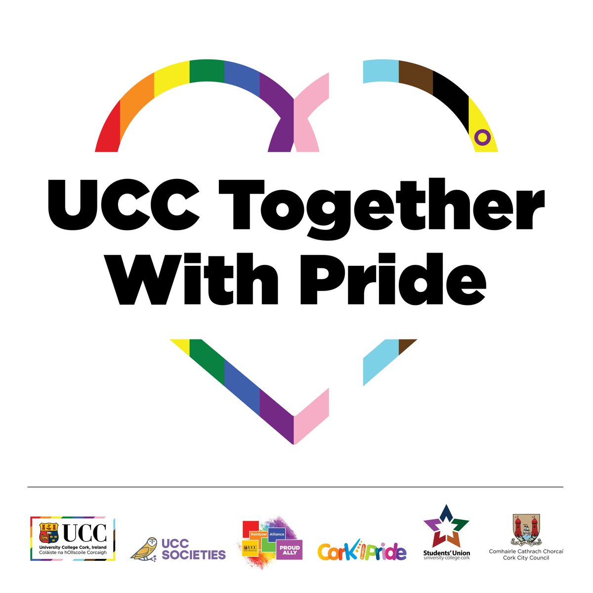 We're delighted to announce our events to celebrate @corkpride 2023. 

Join @UCCEquality and @UCCSU for events that mark the importance of pride as a protest.

ucc.ie/en/news/2023/u… 🏳️‍⚧️🏳️‍🌈#CorkPride #UCCTogetherwithPride #UCCLeCheileleBród
