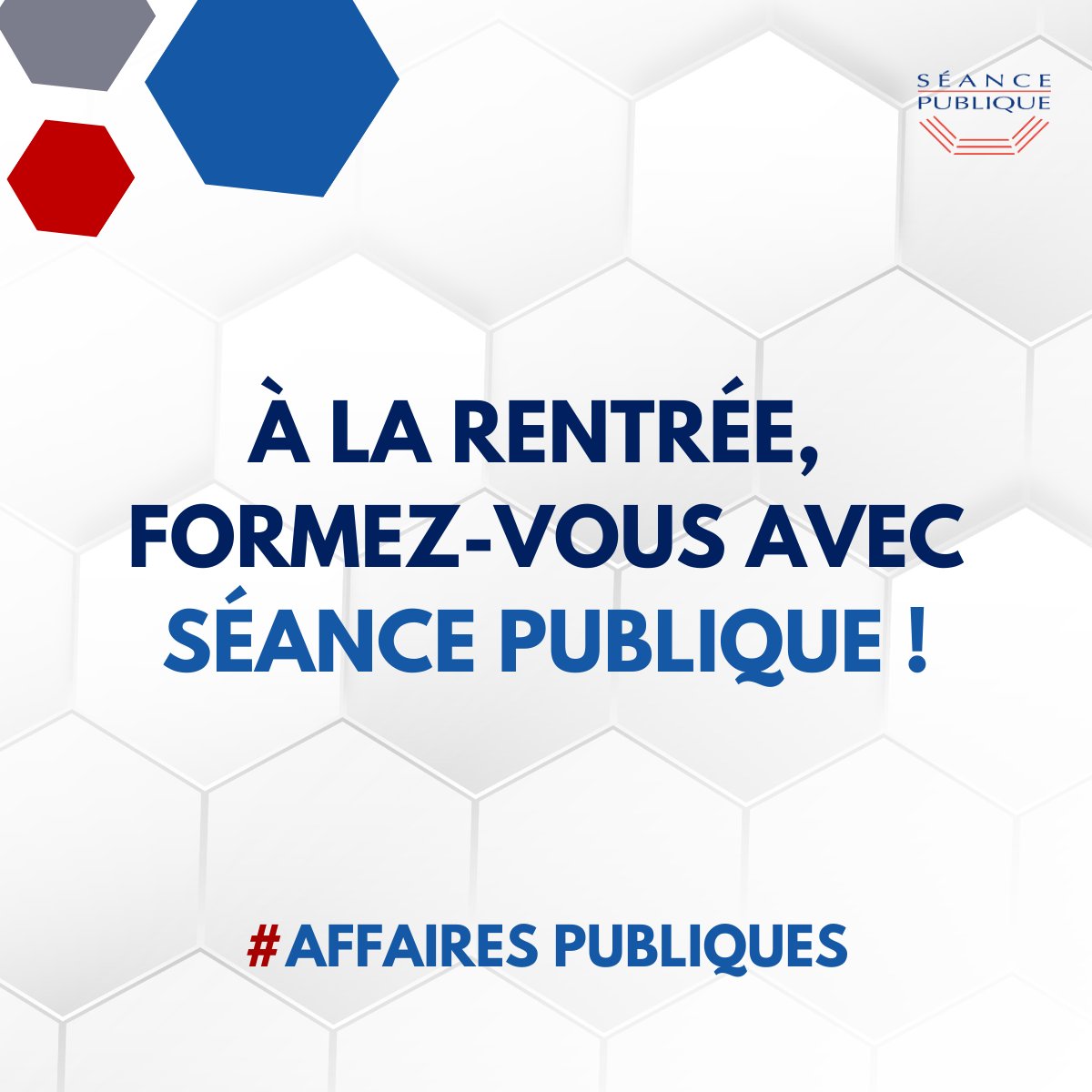 [FORMATIONS DE RENTREE]

✅ Organisez votre rentrée en vous inscrivant à nos formations !

Détails et inscription➡️ buff.ly/3mHnbDo

#affairespubliques #formation #relationsinstitutionnelles #formationprofessionnelle #rentrée2023 #programme #certification