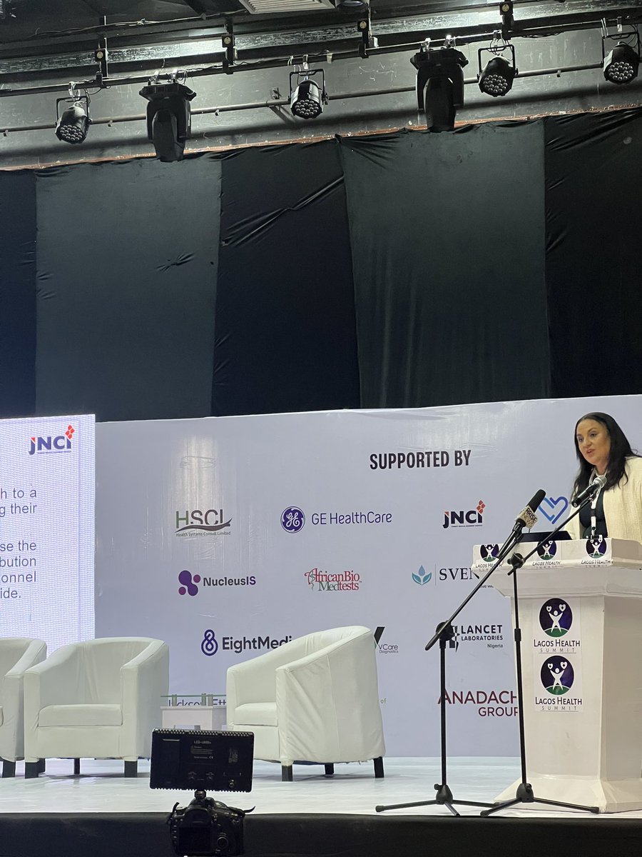 Technology-enabled theatres need to be integrated into our healthcare System to help lift the weight off our healthcare system
- Mrs Clare Omatseye, Founder JNCI at the 4th edition of #lagoshealthsummit https://t.co/QIbzxXfUTk