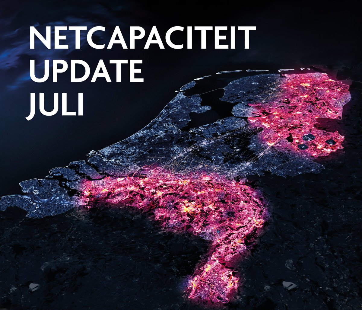 Dit is een maandelijkse update over de capaciteit van het elektriciteitsnet (hoog- en middenspanningsniveau) in ons verzorgingsgebied 👇

In deze update:
➜ Nieuw congestiegebied IJsselmuiden (Overijssel)
➜ Publicatie negen onderzoeken naar congestiemanagement
➜ ACM publiceert