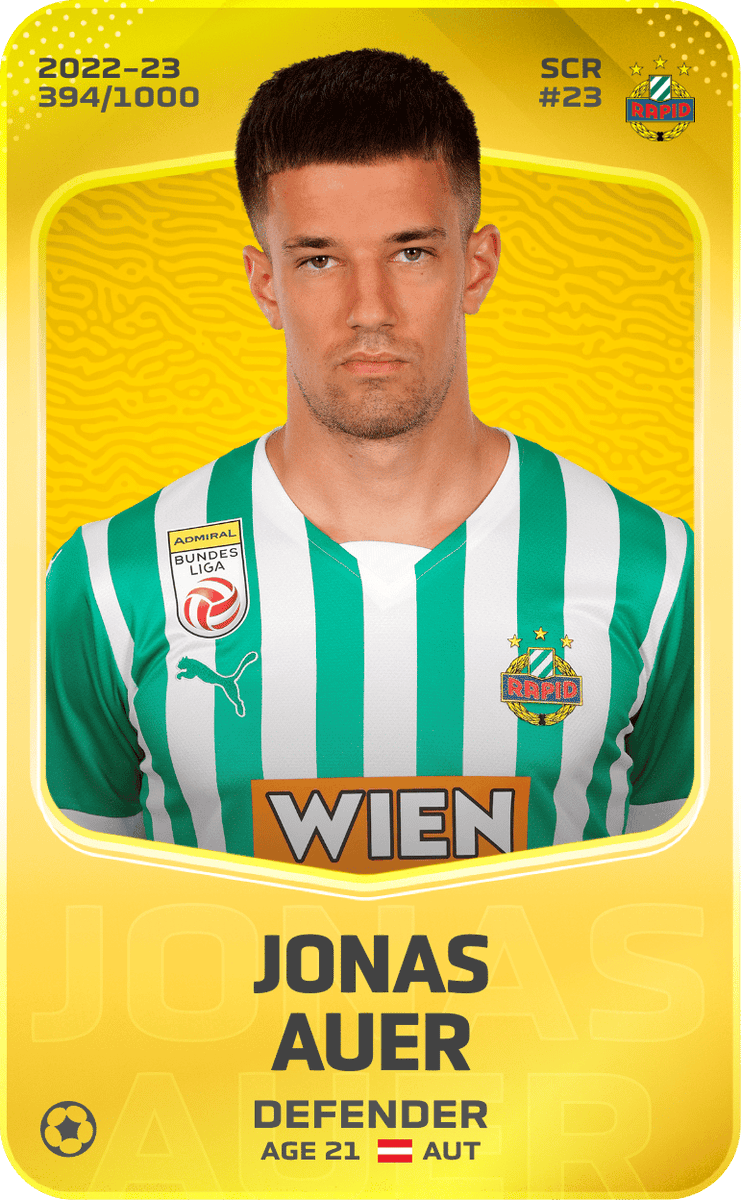 SorareAustria's tweet image. #Giveaway #Sorare 🎁 

To celebrate the return of 🇦🇹, PlaySharper and I are offering you these two key players worth ~€20 !

- Follow @Play_Sharper and @SorareAustria

- Like ❤️ &amp;amp; Retweet 🔃

Good luck everyone 🍀

Deadline : 30.07.2023 @ 6:00pm, 1 lucky winner