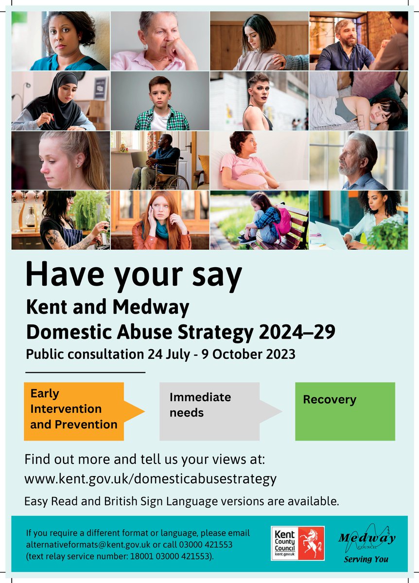 CranSissParish's tweet photo. Kent &amp; Medway Partnership Domestic Abuse Strategy 2024-2029 - https://t.co/soEz96niHH https://t.co/qkwwyvV8nd