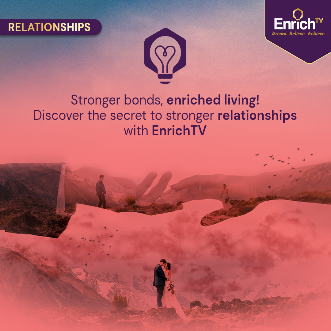 EnrichTV's tweet photo. Unlock the Secrets to Stronger Relationships with EnrichTV! 🗝️ Watch for Free and Transform Your Bonds 📺💕 #EnrichTV #RelationshipSecrets #relationship https://t.co/deHd7bhL76