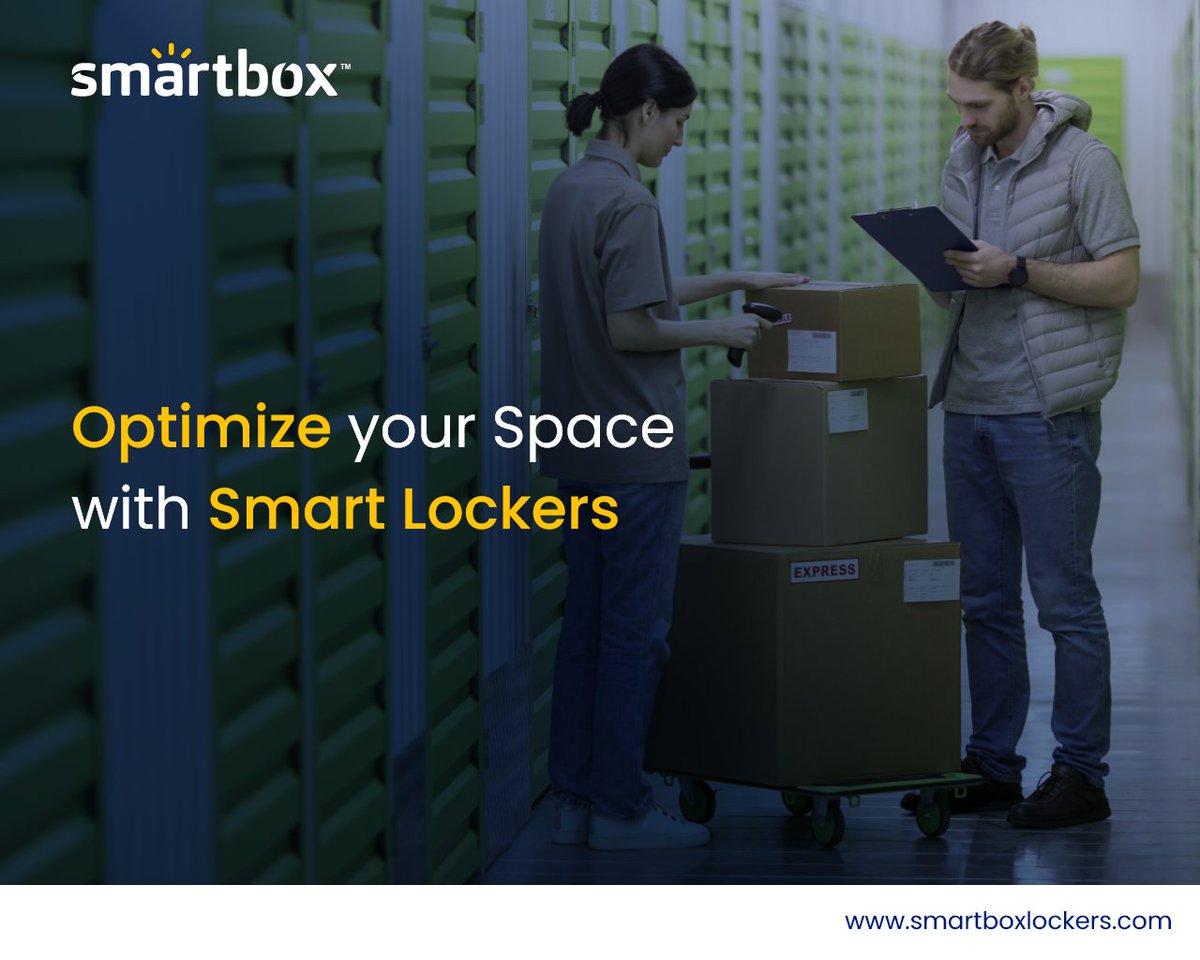 Unlock Your Space's Full Potential with Smart Lockers! Elevate productivity, security, and employee experiences. Learn More: smartboxlockers.com #smartlockers #Unpacked #office #solutions #apartment #Innovation #success #technology