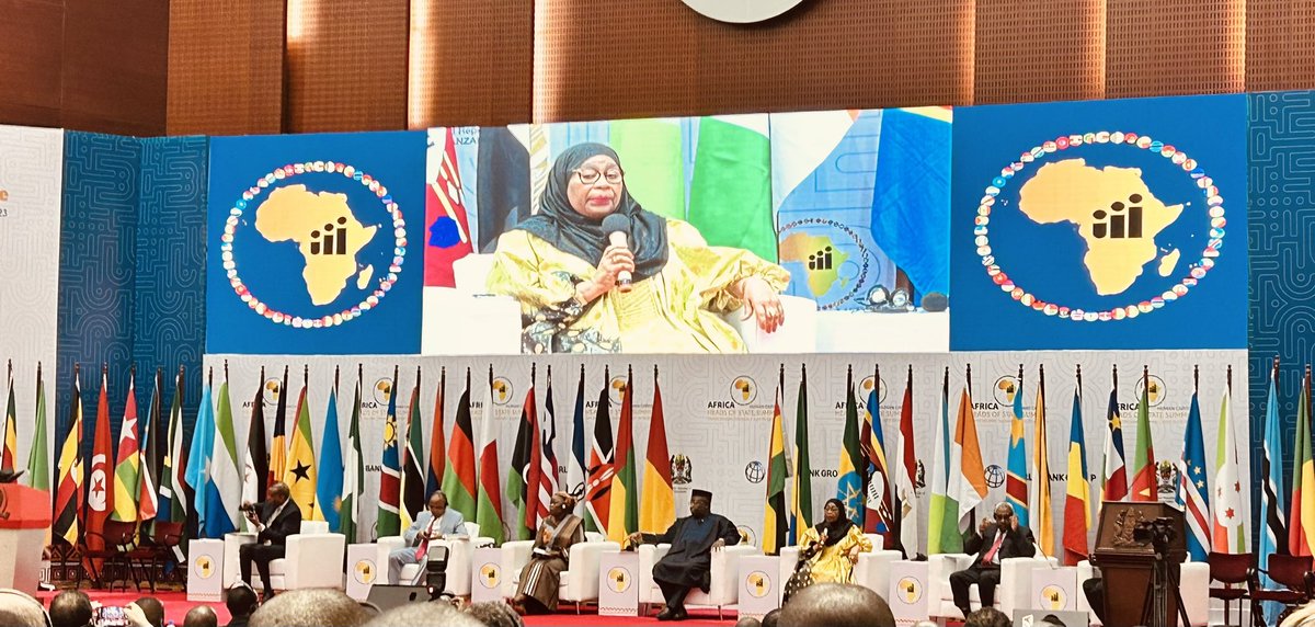 ‘If you think education is costly, try ignorance’ - quote cited by Tanzanian President Samia Suluhu Hassan #HumanCapitalSummit #InvestInPeople @WorldBankAfrica