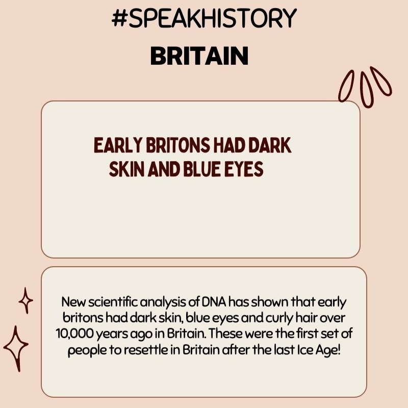 This month's edition of SpeakHistory is all about groundbreaking research on the inhabitants of early Britain, over 10,000 years ago! 'The cheddar man'. 

#SpeakHistory #cheddarman #Britain #SpeakStreet