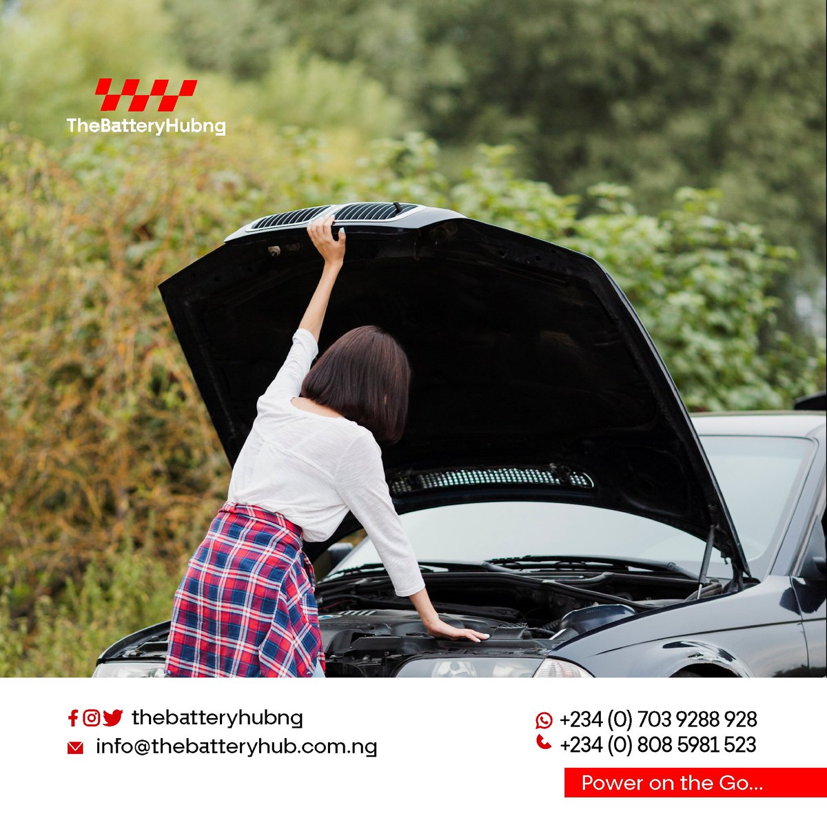 Hubers,We have assured to come through for you Anytime of the Day or Night when you get stranded due to Battery issues and we mean every word of it. 

#thebatteryhubng #poweronthego #247roadsideassistance