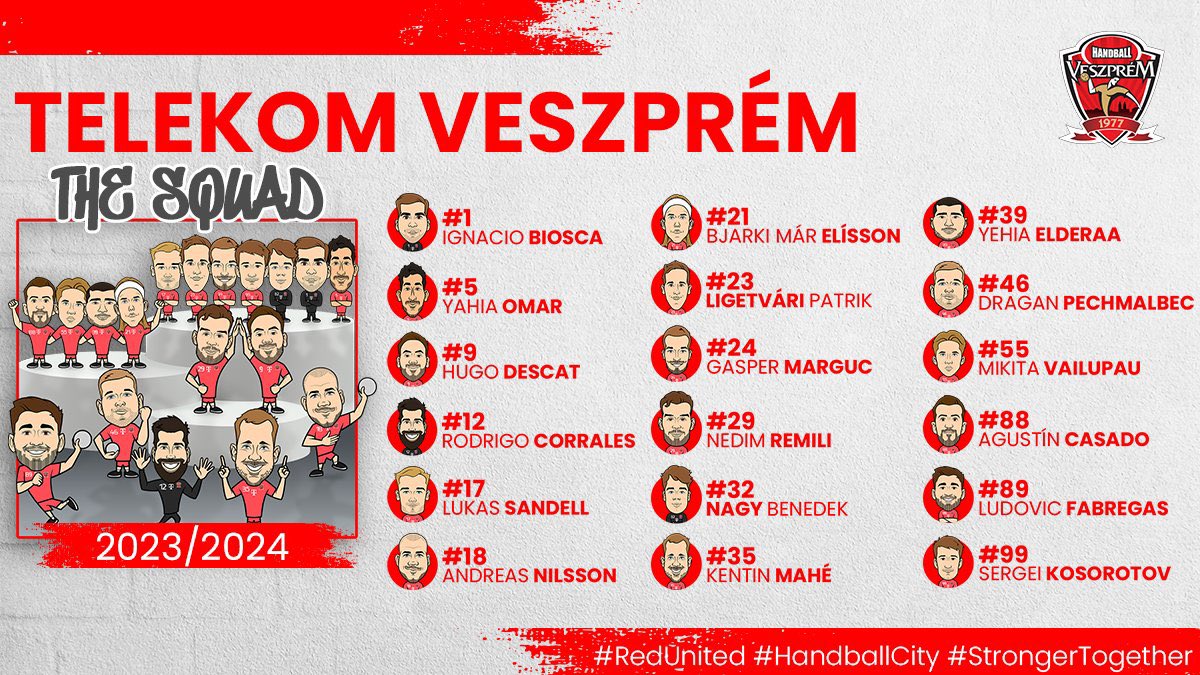 Luismilopez5's tweet photo. Veszprem ha conformado una plantilla excepcional. Por potencial les veo como el rival a batir. Exigencia máxima. 
⬇️ https://t.co/X2w4bzQhkj