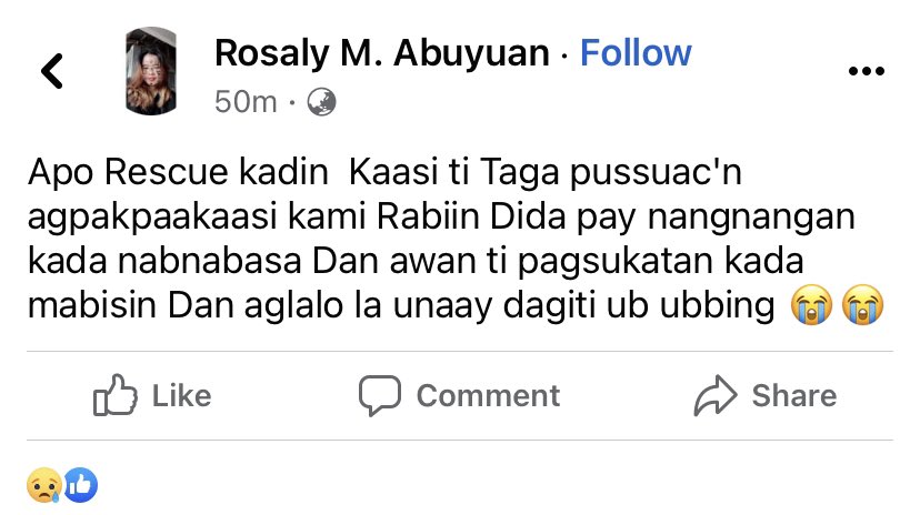earthshakerph's tweet image. ‼️RESCUE NEEDED‼️

📍 Pussuac, Santo Domingo, Ilocos Sur

#NorthernLuzonNeedsHelp
#IlocosSurNeedsHelp
#RescuePH
#EgayPH 

Ang translation ay nasa susunod na tweet.