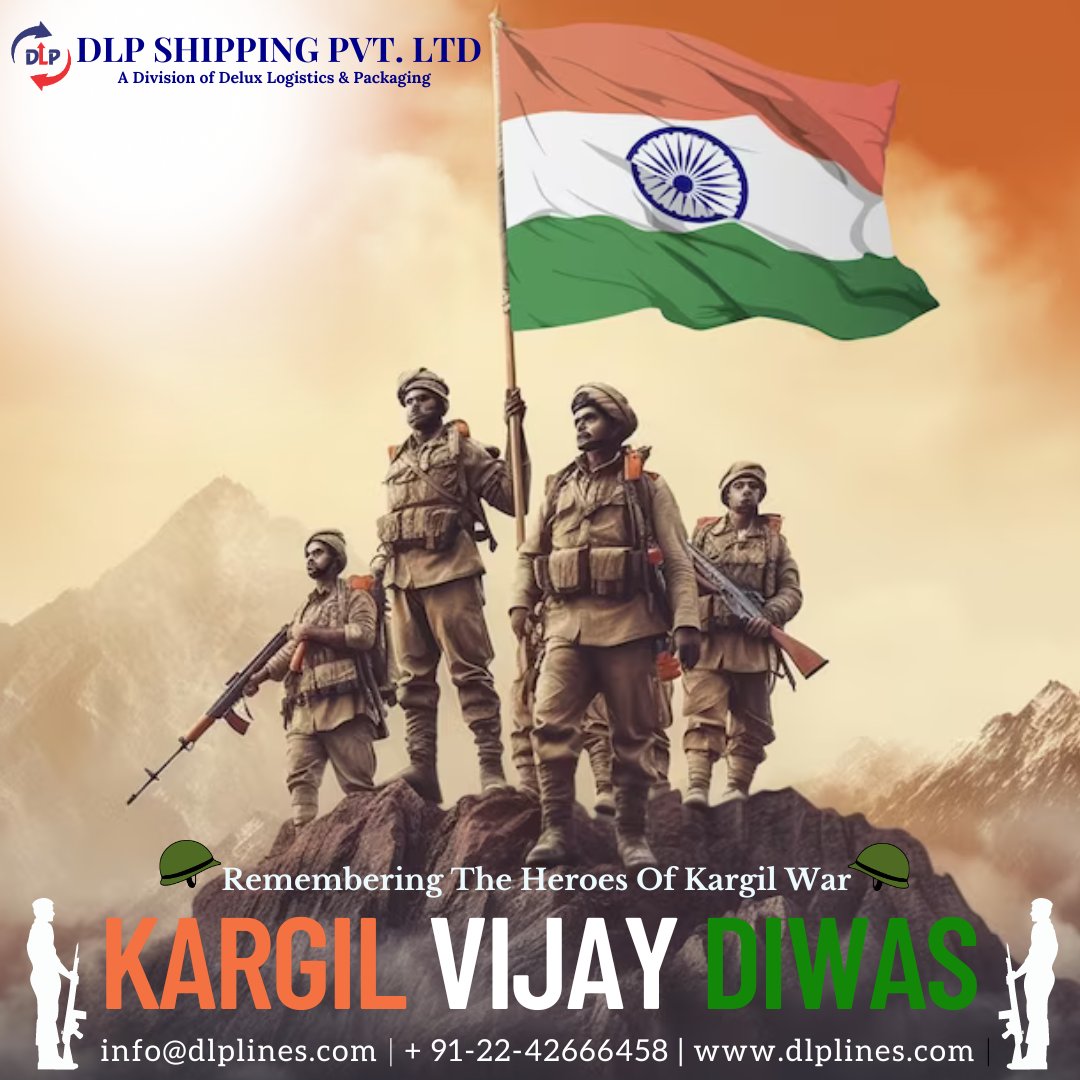 Ready to salute the brave martyrs who made India proud!  #KargilVijayDiwas is all about honoring their courage and valor. Let's take a moment to appreciate them for sacrificing it all so that we can live fearlessly! 
#salutethebravehearts #bharatmatakijai