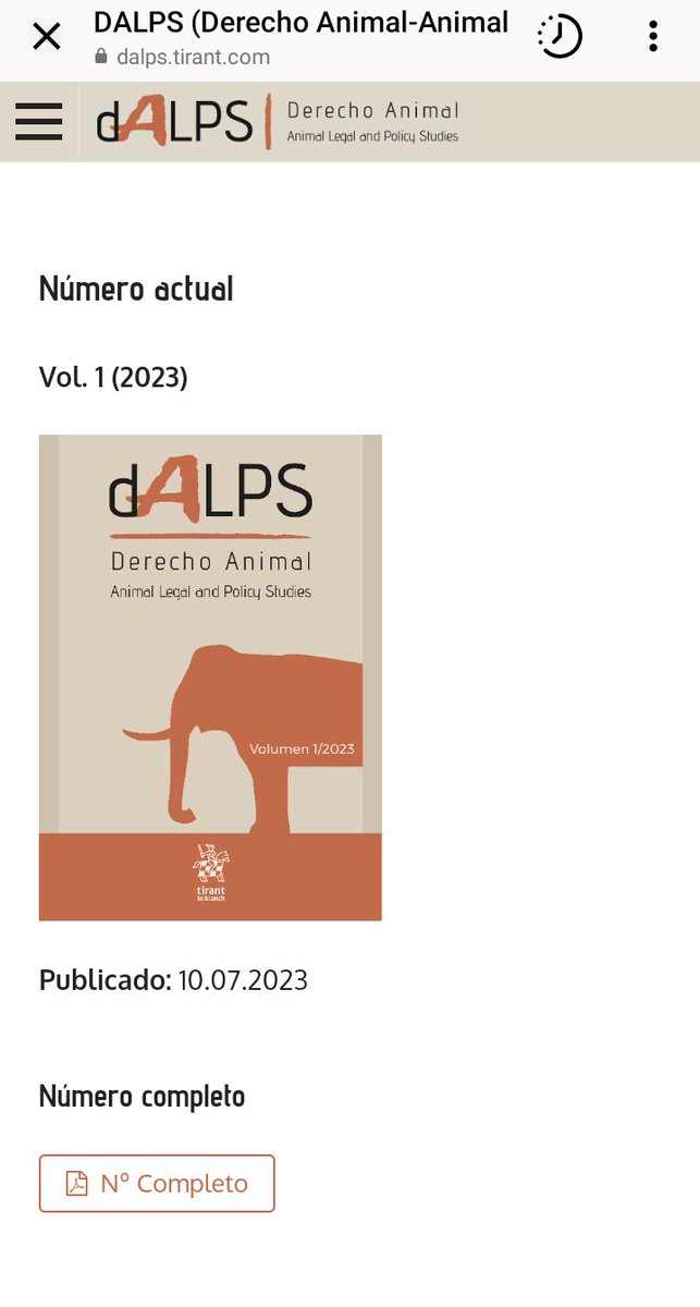 MirOlivera_'s tweet photo. ¡Revista! De pensamiento jurídico dedicada al Derecho Animal y disciplinas afines.

https://t.co/4hNzGcSuAt https://t.co/3r7YgumZmQ