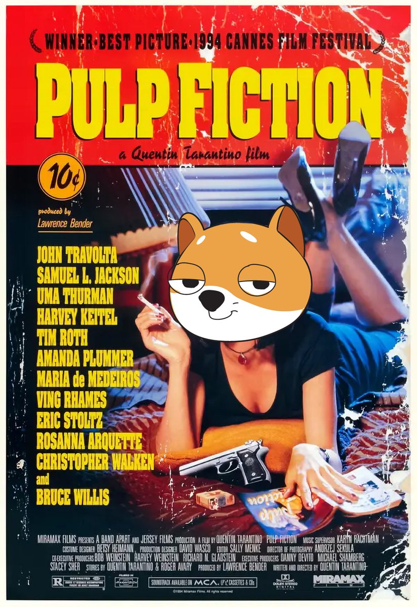 Introducing Pup Fiction: A tail-wagging adventure where a gang of Baby Doges embark on hilarious misadventures, barking their way through a world of chew toys and belly rubs!