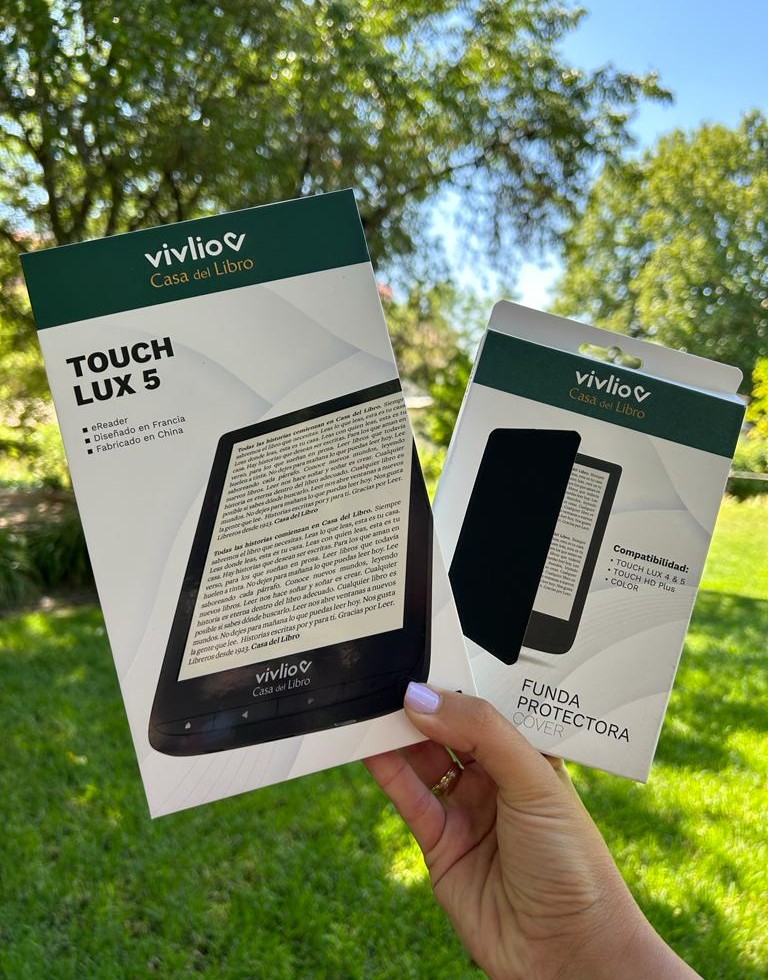 🤩 SORTEAZO 🤩 ¡Participa y llévate el nuevo eReader Vivlio Casa del Libro + funda!

✔️ Síguenos.
🔄 Haz RT a este tweet.
👉 Válido para España.
📅 Ganador 3 de agosto con Easypromos.

⚠️¡Sorteo Multicanal!⚠️ Participa desde Instagram, Facebook y Twitter para más oportunidades.