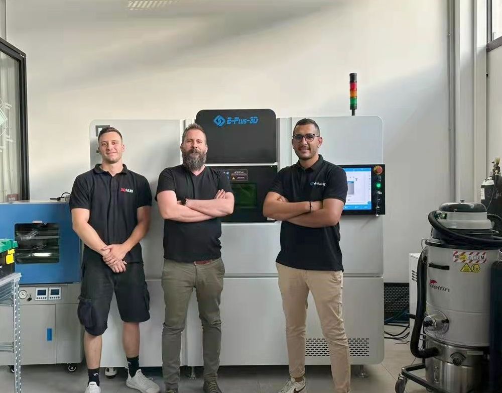 Eplus3Dcn's tweet image. Together with our partner 3DHUB Greece, we've successfully installed another #Eplus3D #metalAM machine #overseas! Exciting to see one machine being installed successfully, more exciting to see another one being installed right after the first one! 😍🚀
eplus3d.com/contact/
