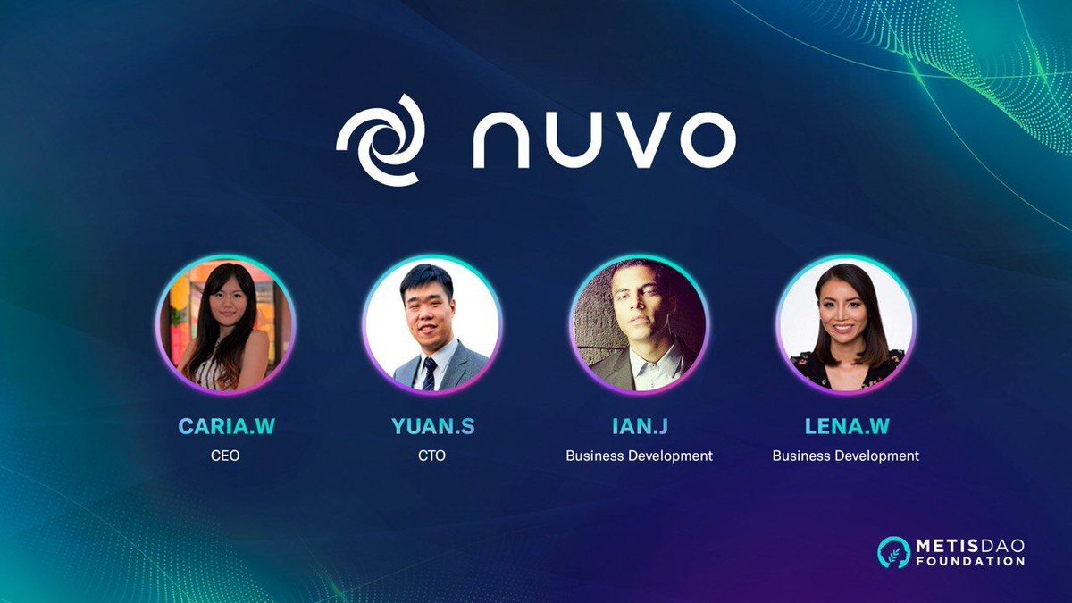MetisFdn's tweet photo. #NuvoWeek
๐ Time to meet the innovative minds behind Nuvo!๐ฉโ๐ป๐จโ๐ป
This talented team is leading the way in data privacy, decentralized identity, & reputation solutions.๐
So dive in below to see who is leading our innovative user engagement #econode @nuvosphere! ๐ https://t.co/whObJVEjq6