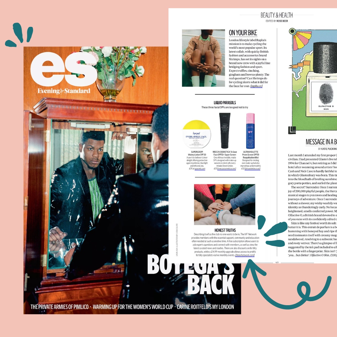 The IVF network tweet media