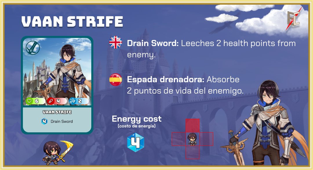 Introducing our characters: Today, let's meet Vaaan Strife, a fierce warrior with an untamed spirit. 🗡️ Amidst the chaos of battle, Vaan's determination and bravery shine. 🔥🛡️ Join us in unraveling the epic saga of Vaan Strife! #EternalLegends #VaanStrife #Gamefi