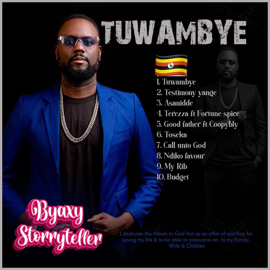 “Kigenda kutokota kigenda kutokota” #Tuwambye Album;  This Album is full of my Salvation stories that cannot live you the same, it consists of love, praise, worship, testimonies among others. Now available online
