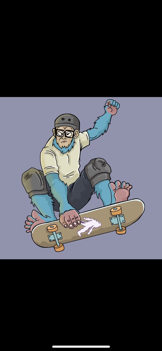 jeradgribbs's tweet photo. @TAICHItaichiNFT Bob burnquist fan art I did for the shredding sassys project. https://t.co/p7UUl9xsfa