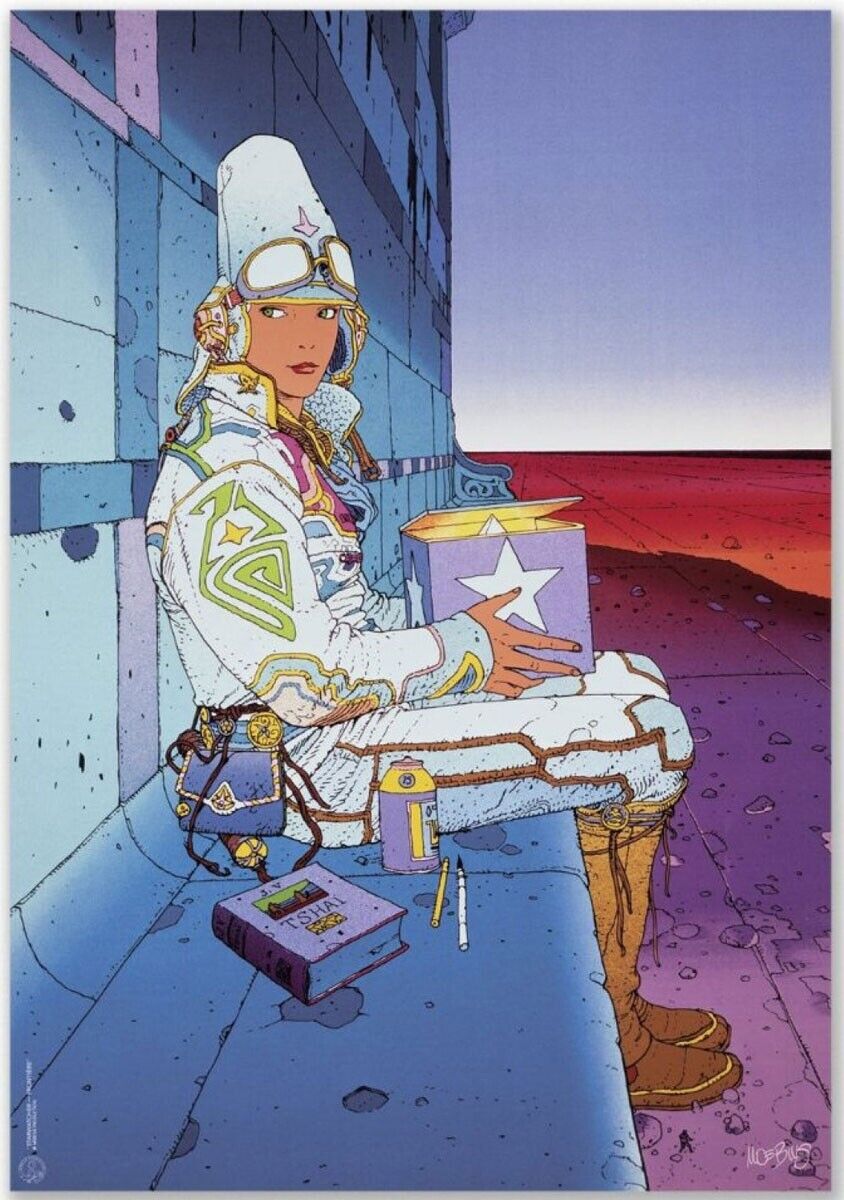 Giraud or Mœbius? ❤️

#Comic #storytelling #scifi #western