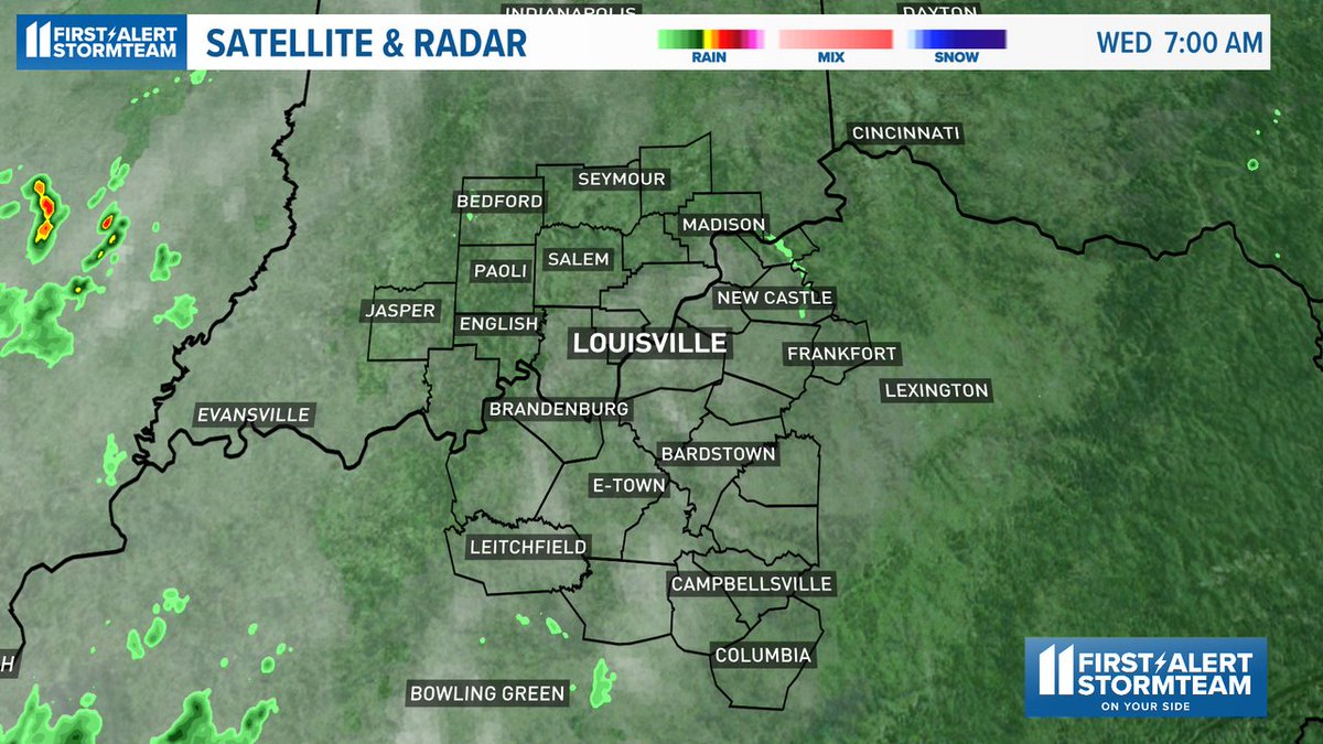 Latest radar and satellite.    More weather all the time at https://t.co/Efiubo2kz8 @WHAS11 #WeatherBeast #Louisville #Weather https://t.co/knUreItlBA