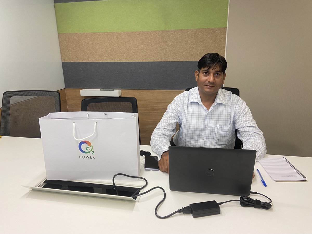 O2Power_India's tweet photo. 1/2
Newest batch of professionals at O2 Power all set to make new beginnings!
Welcome to the #O2PowerFamily Anwer, Manthan, Pawan, Rachana. Wishing you good luck in our collective journey to make a positive impact...look forward to building a bright future together.
#newjoinees https://t.co/adPtYlHi4h