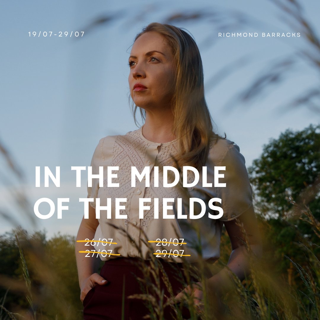 middleofth93111's tweet photo. We are beaming with joy to see that the rest of our run in Richmond Barracks has completely sold out! 

Thank you so much to everyone who has come to see the show and everyone who has booked tickets so far 💛  
#marylavin #middleofthefields #theatre https://t.co/inAAMHmVpI