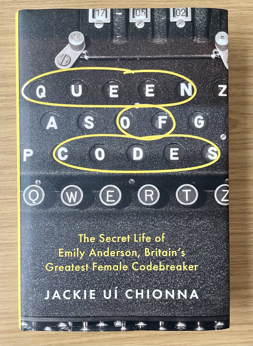ChurLibrary's tweet photo. Continuing to celebrate with @ChuArchives today 🎉 
Now in the Roskill Library- Queen of the Codes: the Secret Life of #EmilyAnderson, Britain’s Greatest Female Codebreaker’ by Jackie Uí Chionna, who was an Archives By-Fellow at Churchill College
#CodeBreakers #InspirationalWomen https://t.co/4Ld94cz8Qe