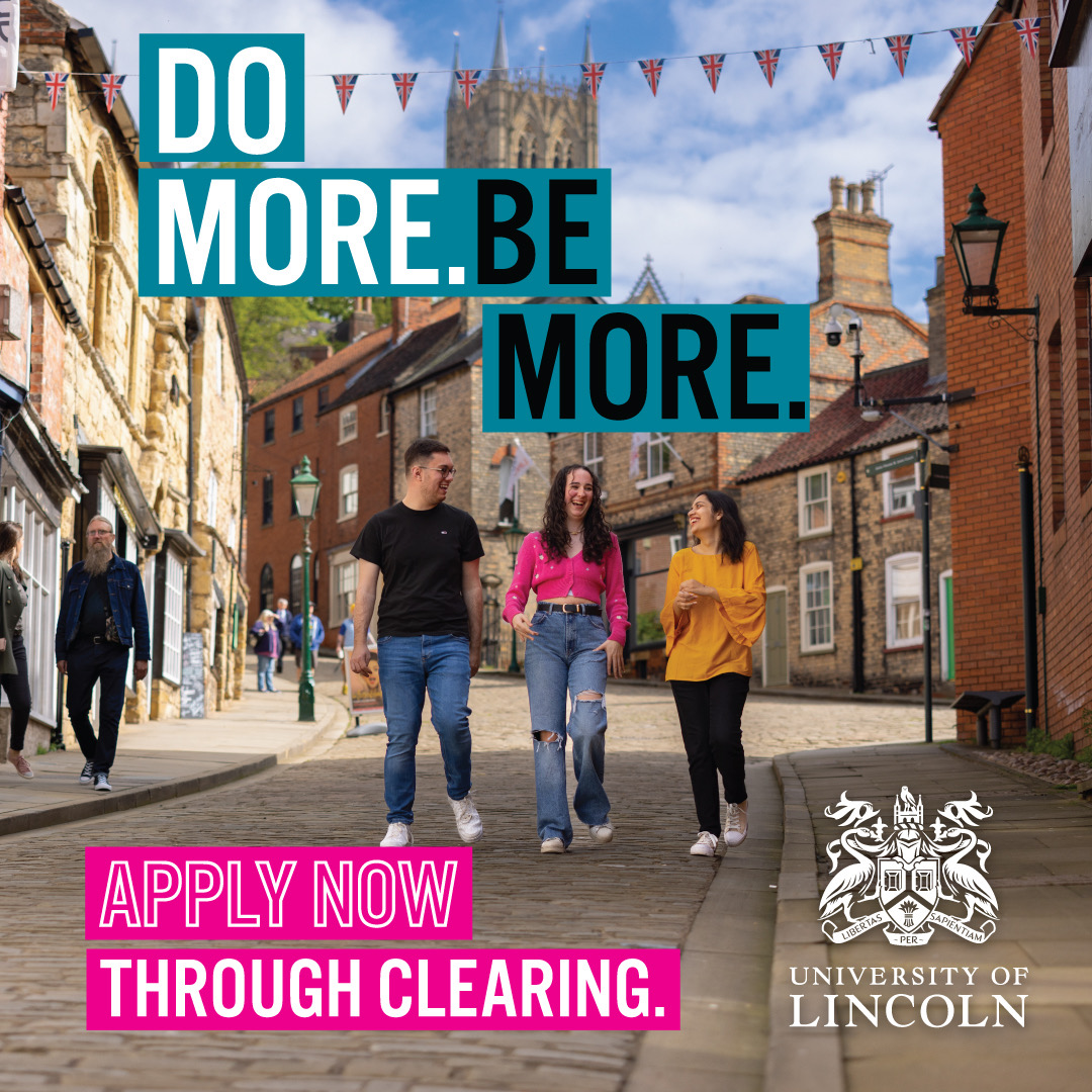 Results day is coming up soon, so we have created a tailor-made Clearing webpage that provides you with all the helpful tools and information that you may need. 💙

Find out more: lncn.ac/clearing2023
