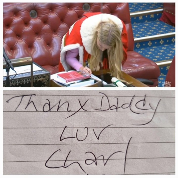 PIMC66's tweet photo. Thank you daddy,
Love you daddy,
Big kisses
Charl xxx
#Peerages https://t.co/X9t2GSUjpP