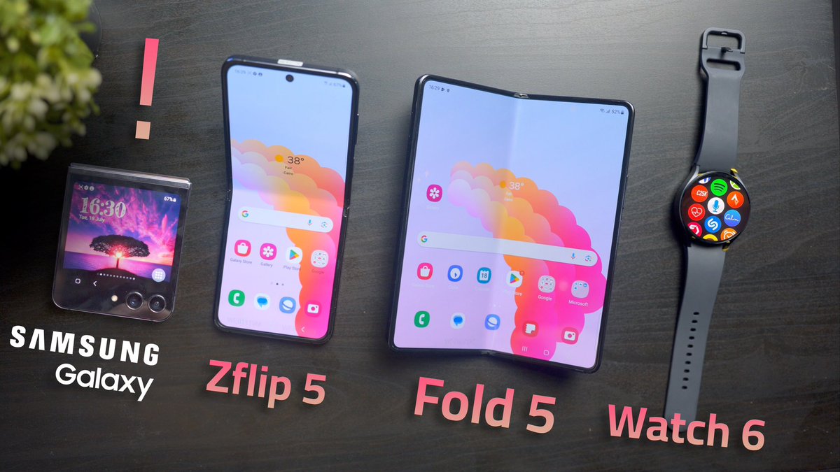 Mobileyrevs's tweet photo. تجربة اولى لموبايلات سامسونج الجديدة 

Samsung Z Fold 5 - Z Flip 5 

ايه الجديد فيهم ؟ و هل فيه جديد عن الجيل اللي فات ولا لأ ؟ 🤔 

دة اللي هنعرفه في  الفيديو دة 

https://t.co/qg74zIYV6q

مستني رأيكوا جدا ❤️ https://t.co/7wHhVO4bLu
