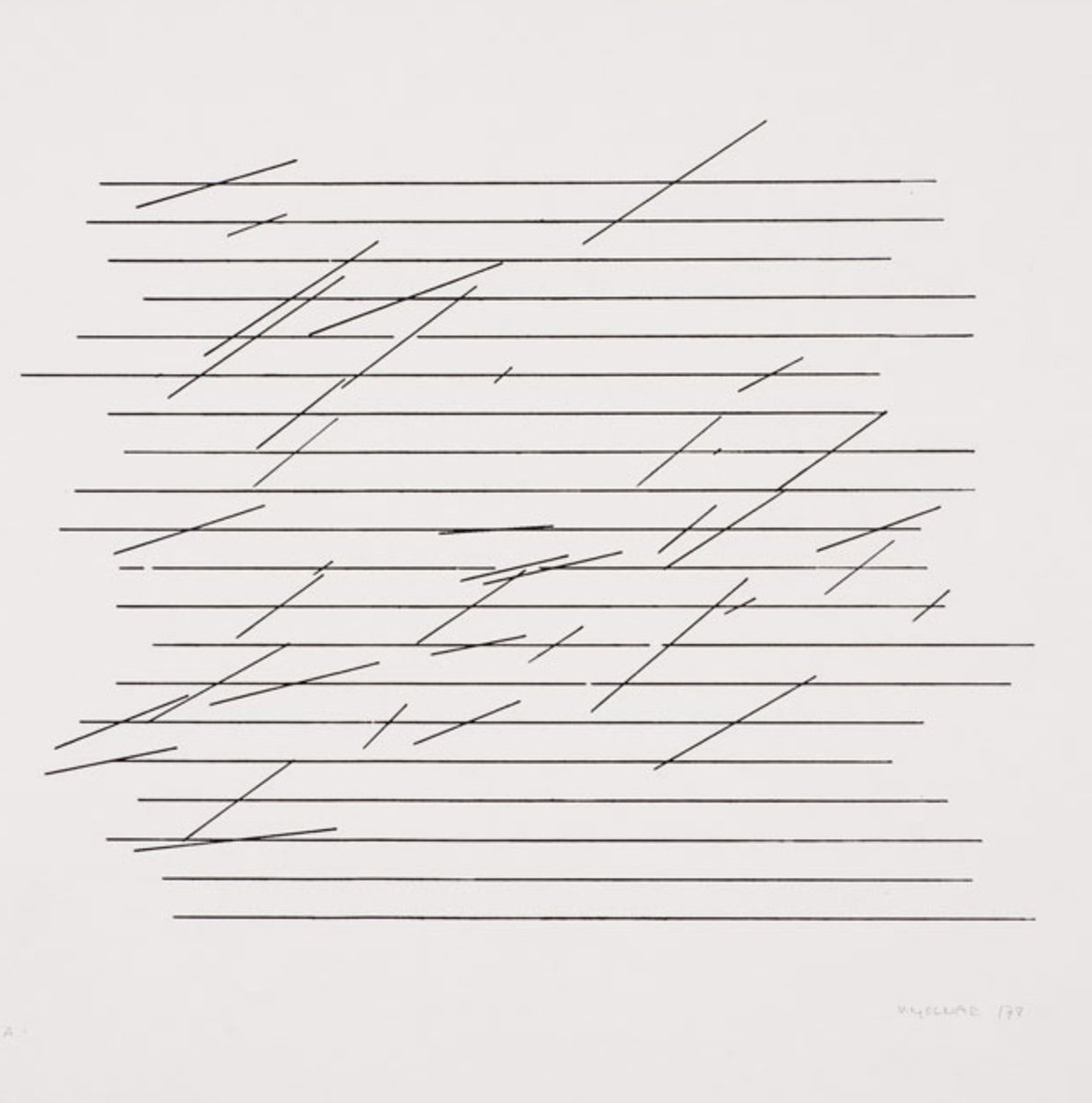 “This may sound paradoxical, but the machine, which is thought to be cold and inhuman, can help to realize what is most subjective, unattainable, and profound in a human being” - Vera Molnár