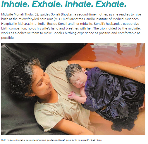 Jh_nursemidwif's tweet photo. Empowering #MidwiferyEducators for transformative care to women & newborns! Meet @MonaliThoo an #NPME, leading the charge in #RespectfulMaternityCare at @_mgims hospital. Read more about her inspiring journey here 👉https://t.co/tDFnA9el5T https://t.co/cuO0MuRZ5U