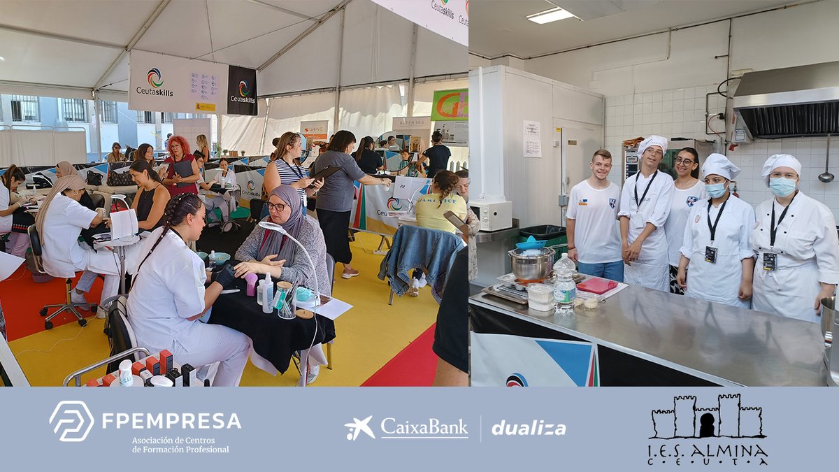 fp_empresa's tweet photo. 📰 El @IESALMINA acerca la FP al alumnado de Secundaria y Bachillerato en los CeutaSkills

🔹 Es un proyecto seleccionado en la IV Convocatoria de Orientación Activa 2023 de @CABK_Dualiza y @fp_empresa.

#FP #FPcuéntalo

¡Lee más! ⬇️
https://t.co/4rGqGiHlTW https://t.co/uQkq4hQM5z