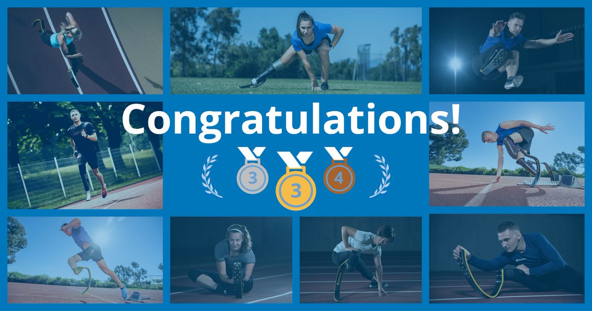 We couldn’t be more proud of our Team Össur athletes who set new records and won 3 Gold, 3 Silver, and 4 Bronze medals. Congratulations everyone for outstanding performances at @wpaparis23 Para Athletics Championships

#Paris23
#ChoiceOfChampions #LifeWithoutLimitations