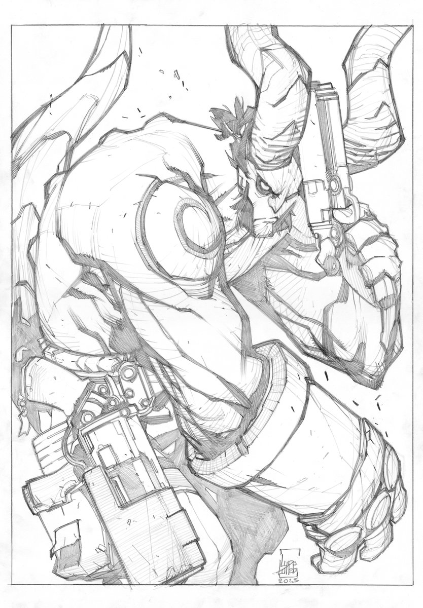 octupusinker's tweet photo. HELLBOY
Process of my work,
if you need an inker or colorist, write me please.
I hope you like it. Greetings 🐙🎨🇲🇽
Pencil: @ludolullabi
Ink and Color: @octupusinker
#hellboy #color #ComicCon2023 #SDCC2023 #INK #practicecolor https://t.co/pQnac99hei