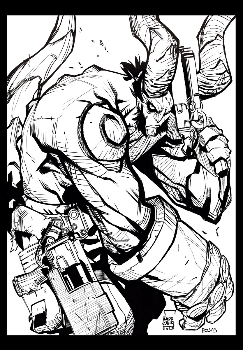 HELLBOY
Process of my work,
if you need an inker or colorist, write me please.
I hope you like it. Greetings 🐙🎨🇲🇽
Pencil: <a href="/ludolullabi/">ludolullabi</a>
Ink and Color: <a href="/octupusinker/">JULIO ROJAS 🇲🇽</a>
#hellboy #color #ComicCon2023 #SDCC2023 #INK #practicecolor