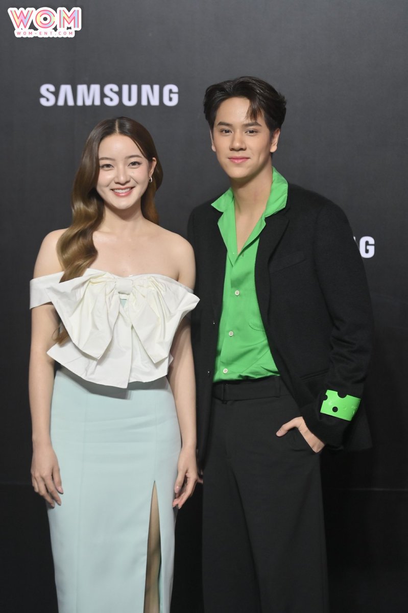 WOMENTERTAIN's tweet photo. ‘นนน-อิ้งค์’ ร่วมเดินพรม​ในงาน​เปิดตัวสมาร์ทโฟนและแก็ดเจ็ท The New Samsung Galaxy สุดยิ่งใหญ่  ​

#SamsungUnpacked 
#JoinTheFlipSide  #ยินดีต้อนพับ
#AISxSamsungZ5series
#mynameisnanon #nanon_korapat
#inkwaruntorn https://t.co/w55VOrWHMf