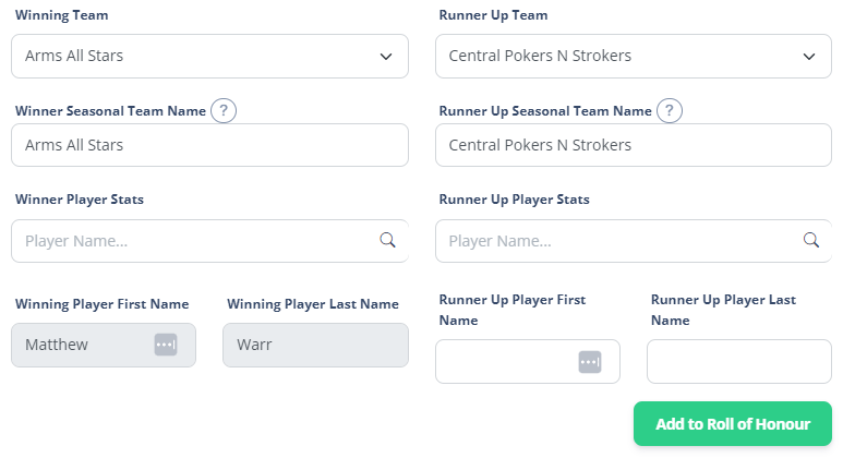 RackEmApp's tweet image. Pool leagues have a long history. In RackEmApp, we've added a way for you to enrich your website with a complete roll of honour interactively, so even if a player won the singles 10 years ago, you can have it appear on their RackEmApp profiles, today.  blog.rackemapp.com/?p=550