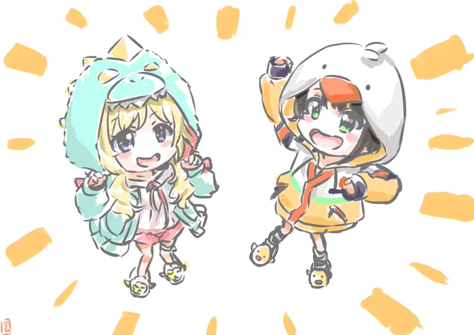 #みんなでデフォルメ絵をあげて幸せな気分になろう 