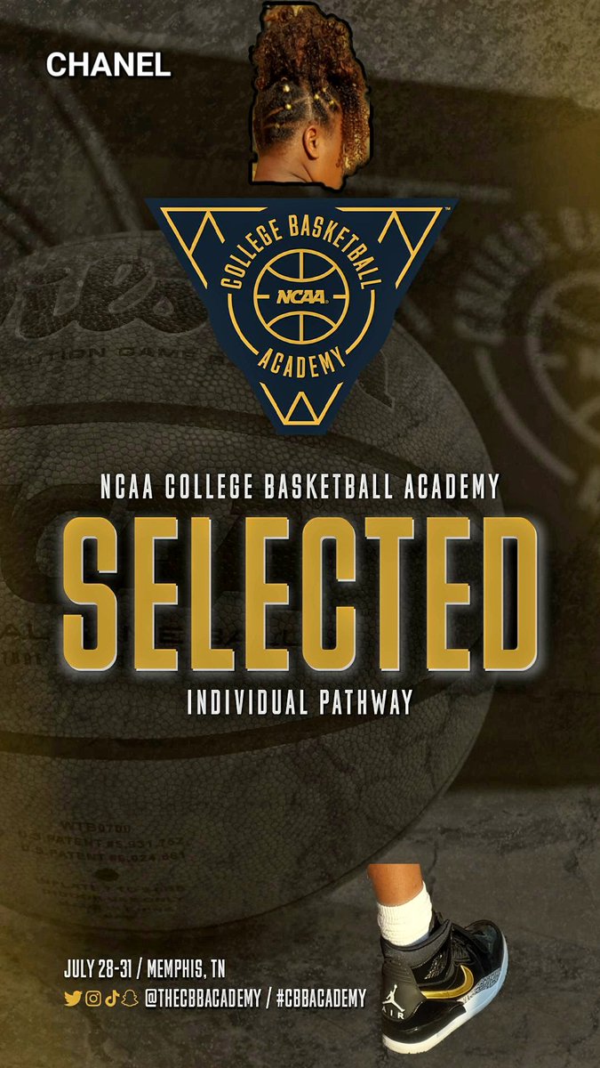 Grateful to Announce that I've been Selected to attend 2023 NCAA College Basketball Academy ▪︎ July 28 - 31 July ▪︎ Memphis, TN #CBBAcadem @TheCBBAcademy @LinkLadyLions