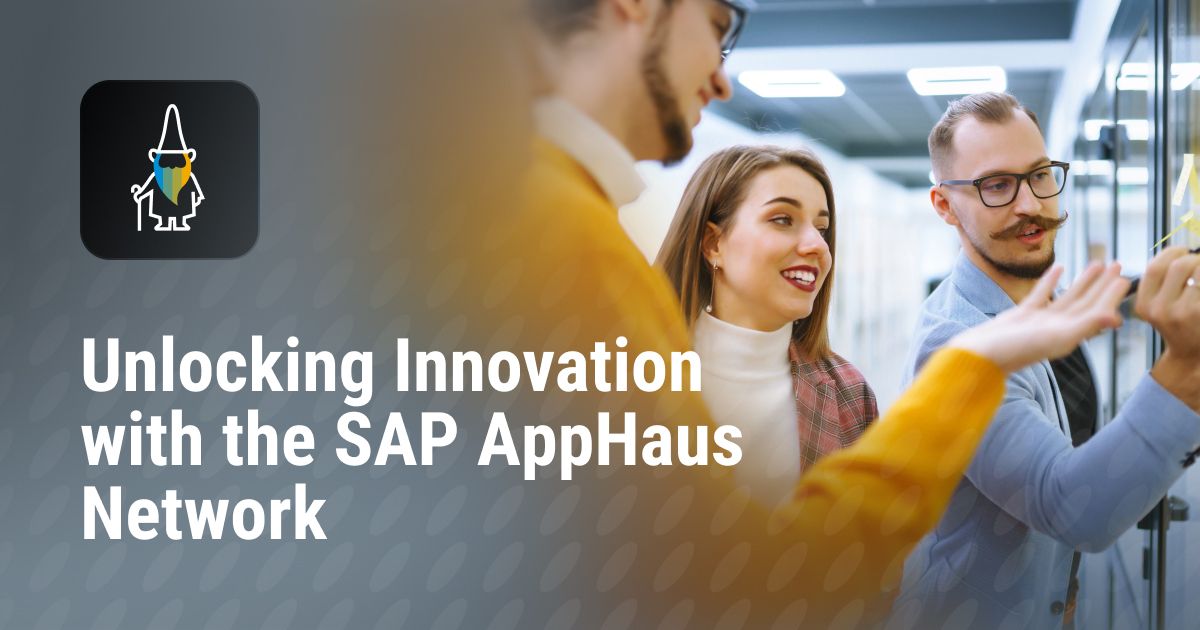 LeverX ist der Partner des SAP #AppHausNetwork , einer Gemeinschaft von gleichgesinnten Innovatoren.  Wir glauben an die 3 Elemente einer erfolgreichen Innovation:
1️⃣ Prozess
2️⃣ Menschen
3️⃣ Ort
Lesen Sie hier warum ;) bit.ly/3DrMo9Z