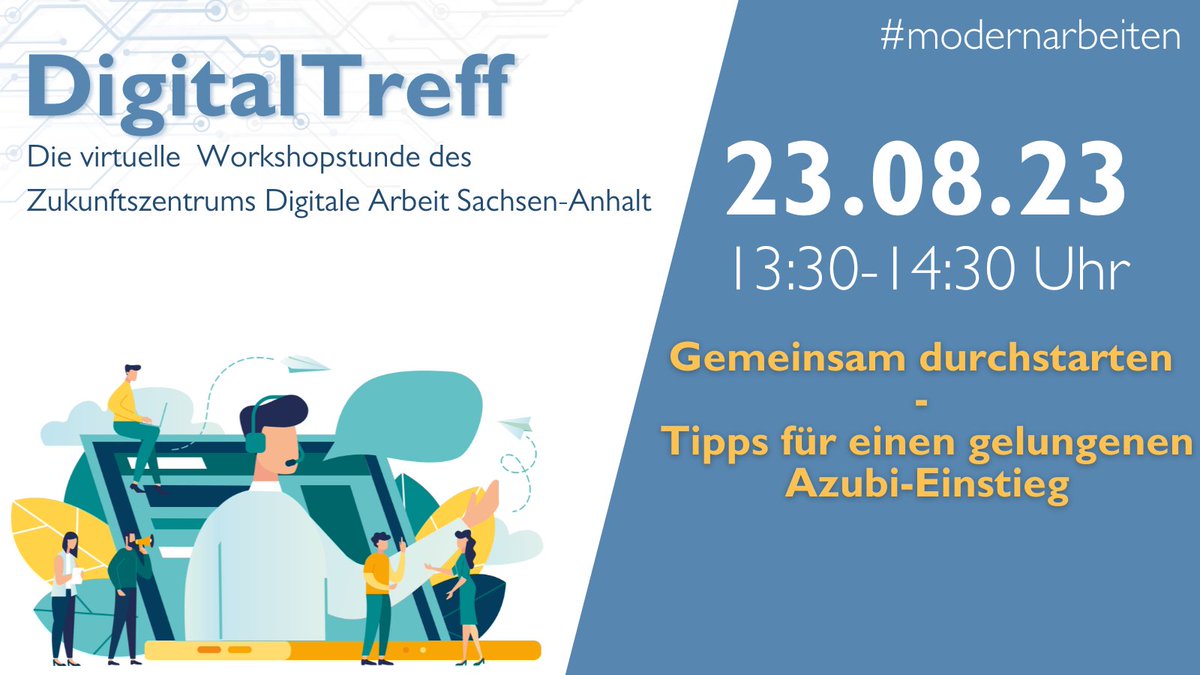 Unzufriedene Azubis, steigende Ausbildungsabbrüche, fehlender Nachwuchs: Viele Unternehmen kennen den beschriebenen Zustand, aber, welche Chancen haben Unternehmen diesem Trend entgegenzuwirken? Im DigitalTreff tauschen wir uns dazu aus. Zur Anmeldung 👉f-bb.de/unsere-arbeit/…