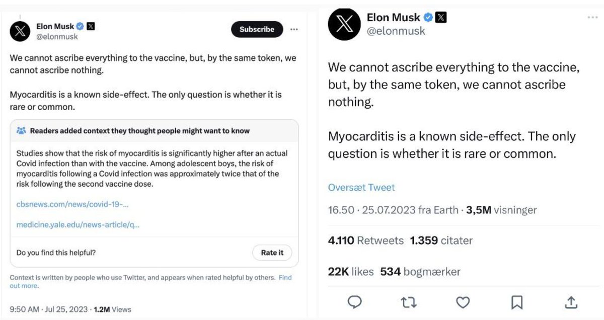 llsethj's tweet photo. Elon removed @CommunityNotes from his own tweet. #freespeechabsolutist https://t.co/BJMzOzfegC